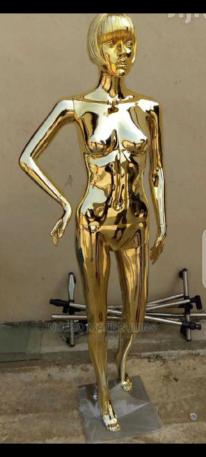 Chrome Fashion Mannequins