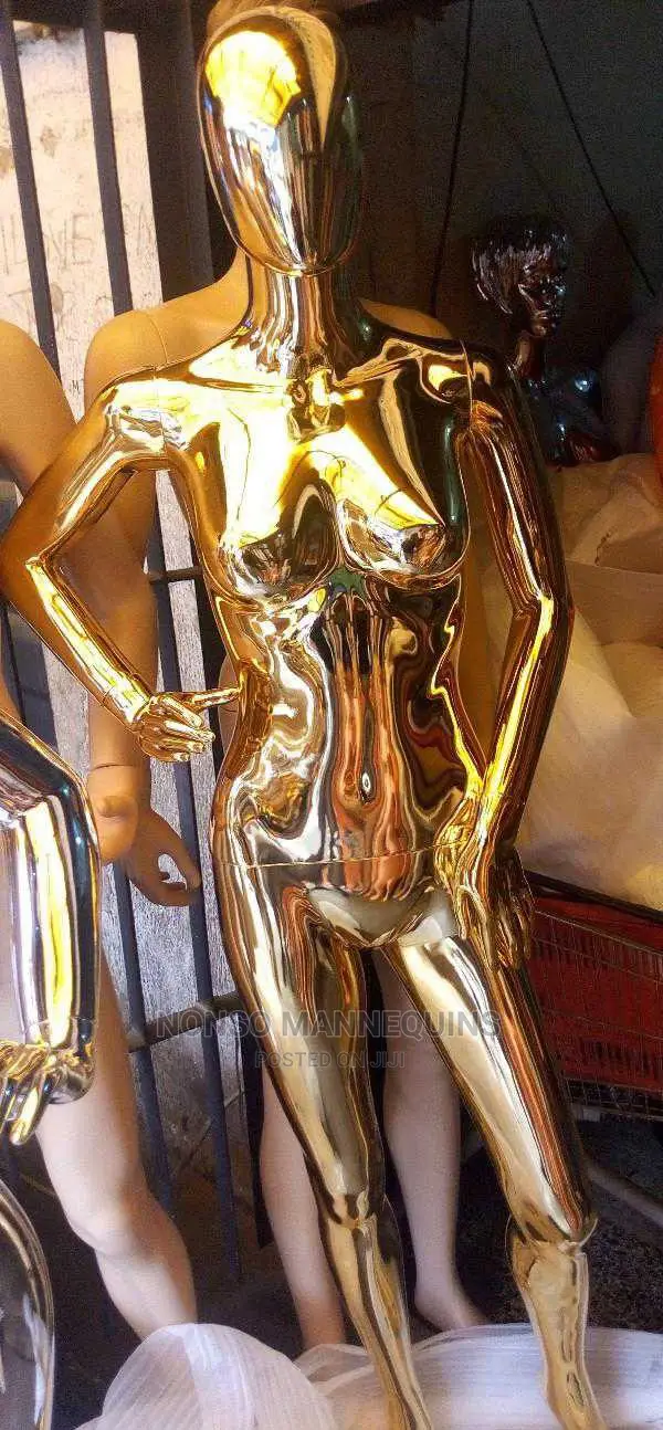 Chrome Fashion Mannequins