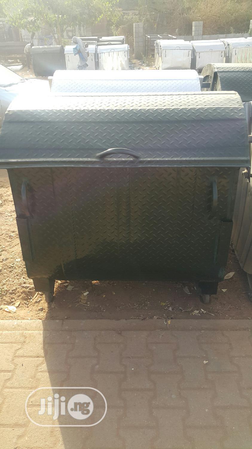 Aepb Specified Galvanized 1,200 LTR Waste Bin. Free Delivery