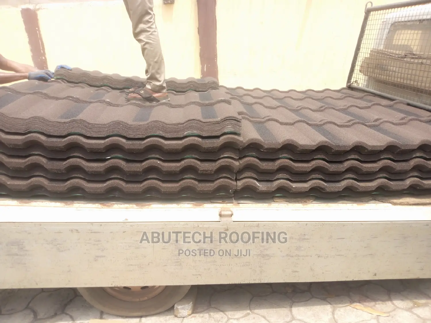 Brown and Black Milano Patche Stone Coated Roofing