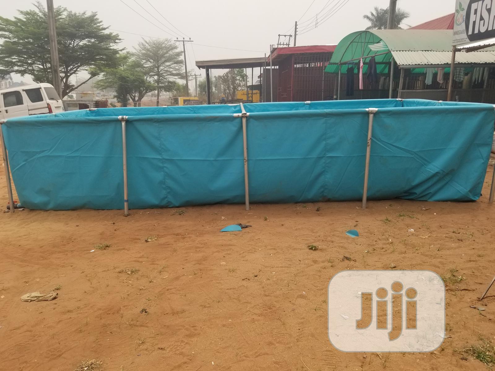 Large Tarpaulin Mobile Fish Pond