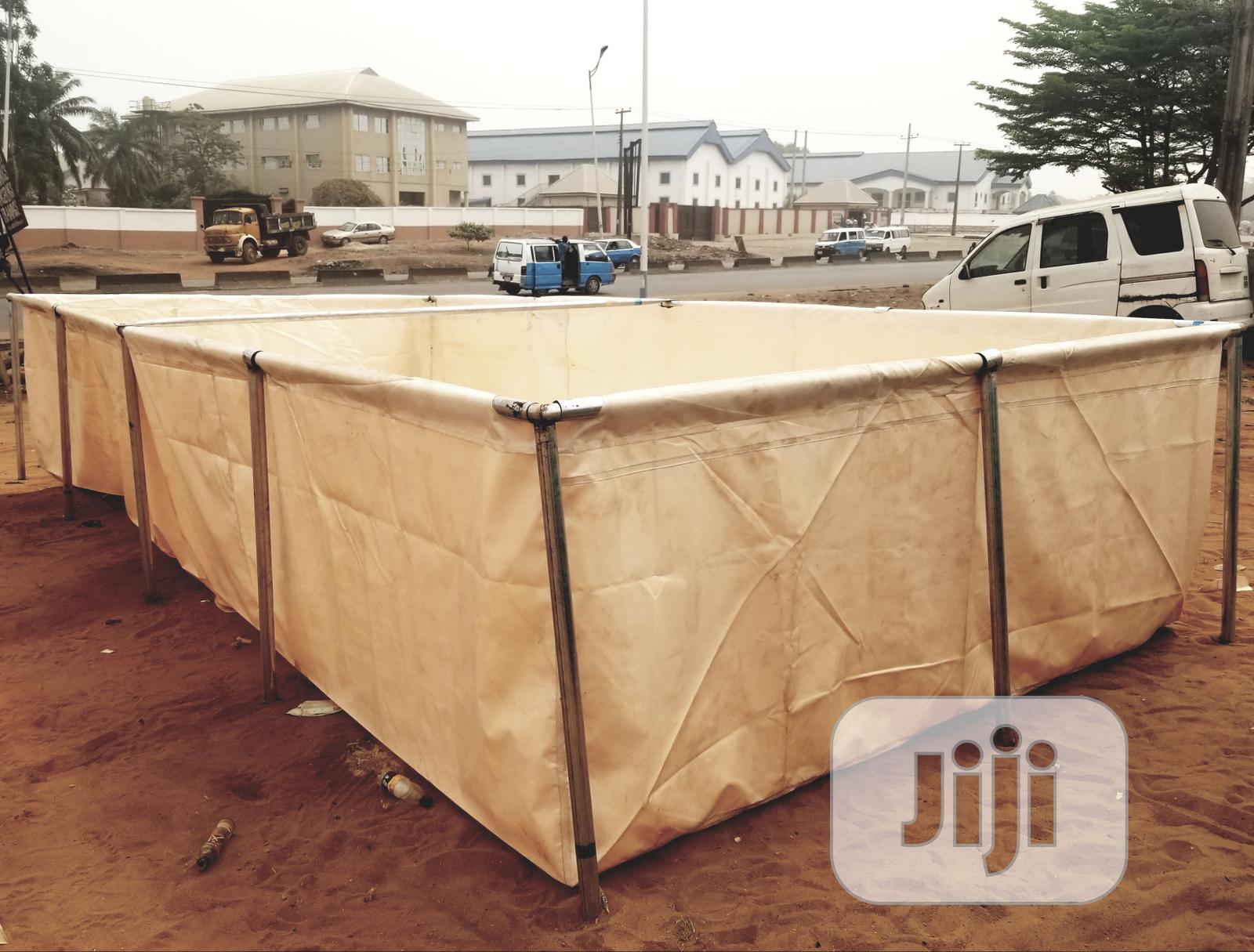 Huge Strong Tarpaulin Fish Pond.