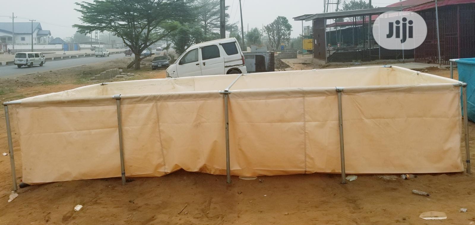 Huge Strong Tarpaulin Fish Pond.