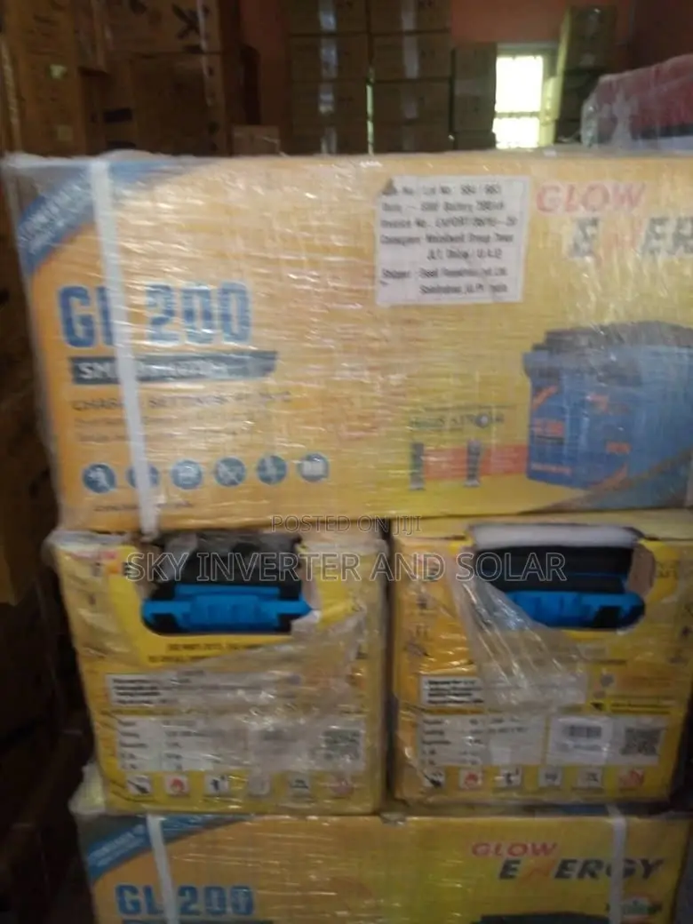 200ah/12v Glow SMF Battery