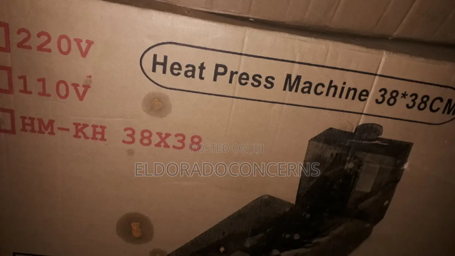Promo!!Heat Press 38cm by 38cm (Low Power Consumption)