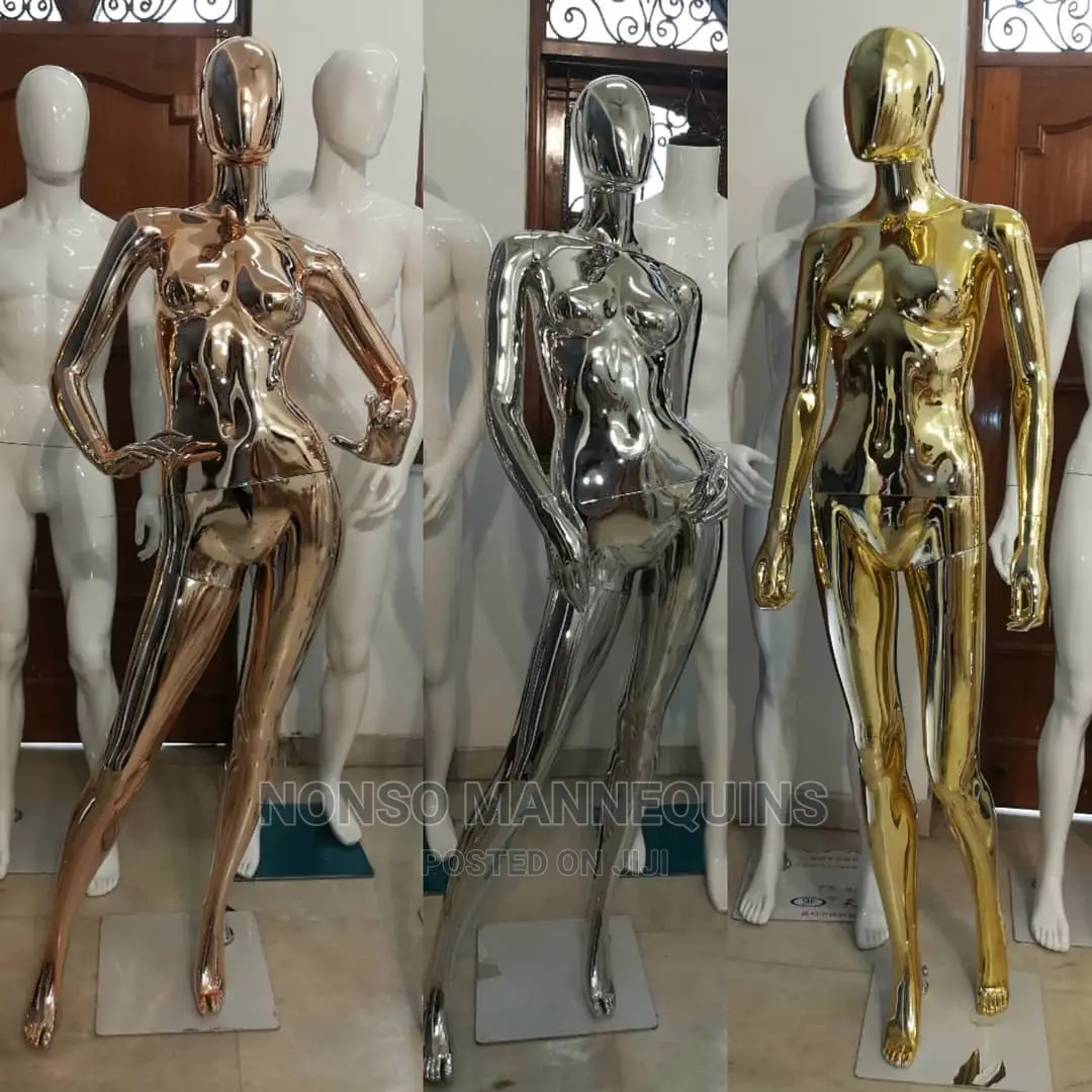Gold Chrome MANNEQUINS