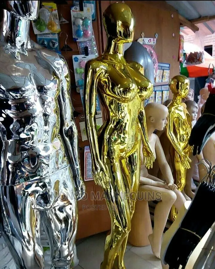 Gold Chrome MANNEQUINS