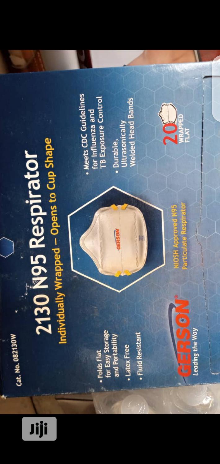 Gerson 2130 N95 Smart-mask Particle Respirator Mask - 20-pack