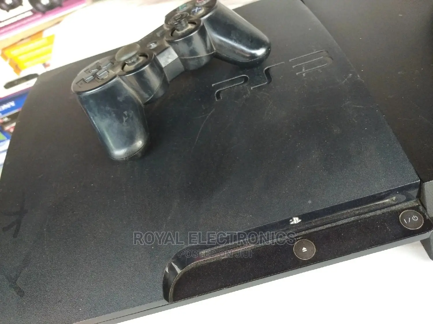 Ps3 Slim Downloaded With 15 Latest Gameand With Wireless Pad