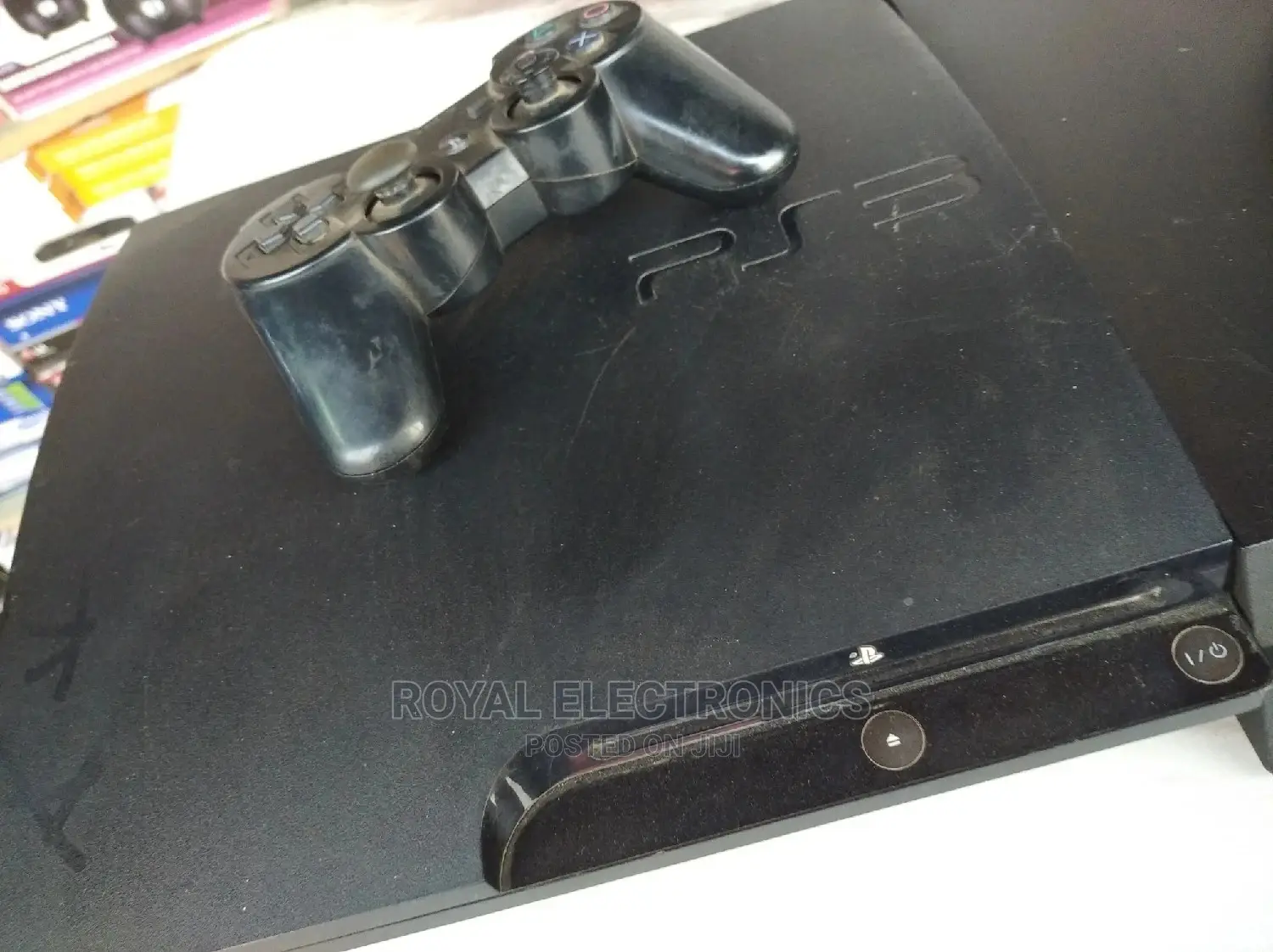 Ps3 Slim Downloaded With 15 Latest Gameand With Wireless Pad