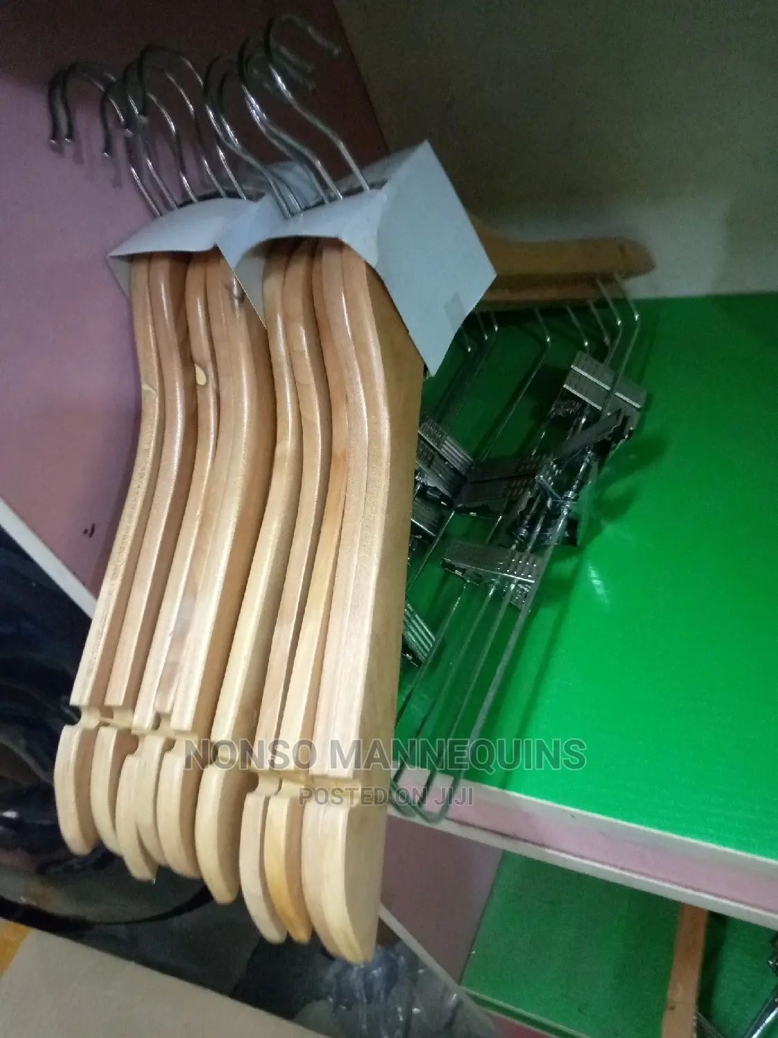 Wooden Clip Skirt Hangers