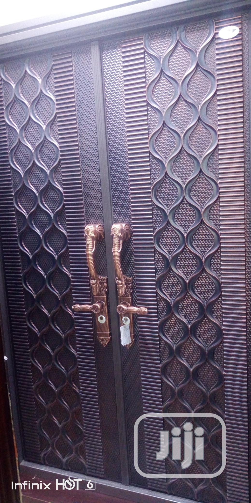 Lsreali Elephant Head Handle Bullet Proof Door