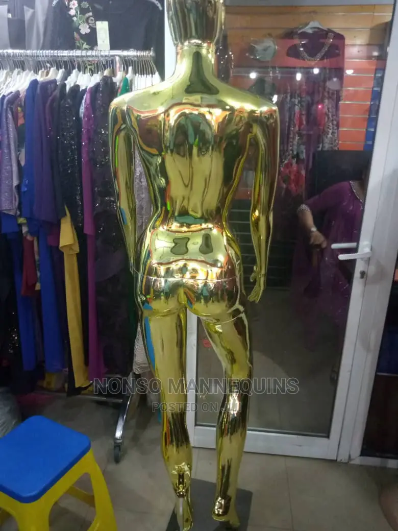 Gold Chrome Female Plus Size