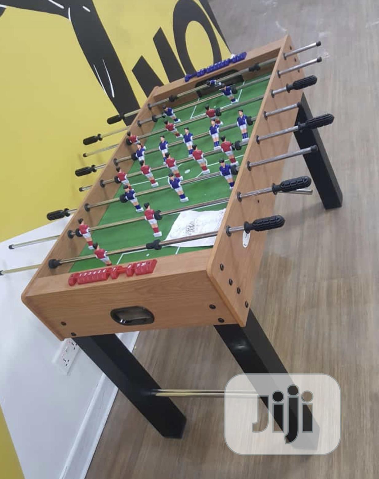 Soccer Table Brown