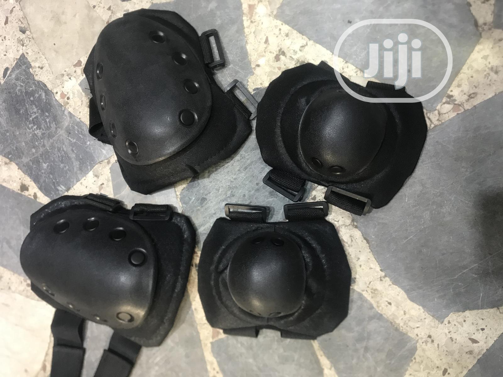 Protective Elbow And Knee Gear For Bikers