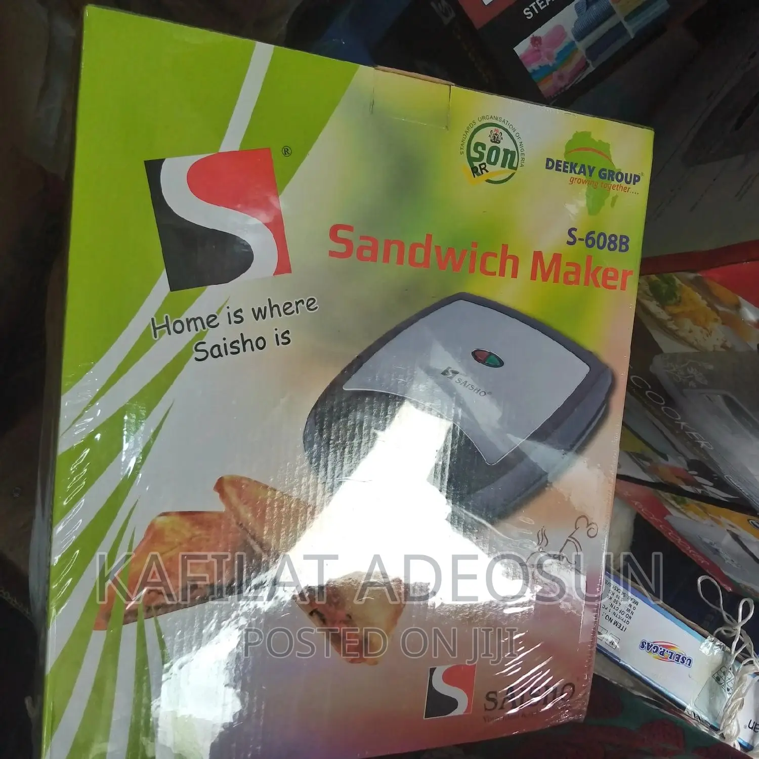 Saisho Sandwich Maker 4face