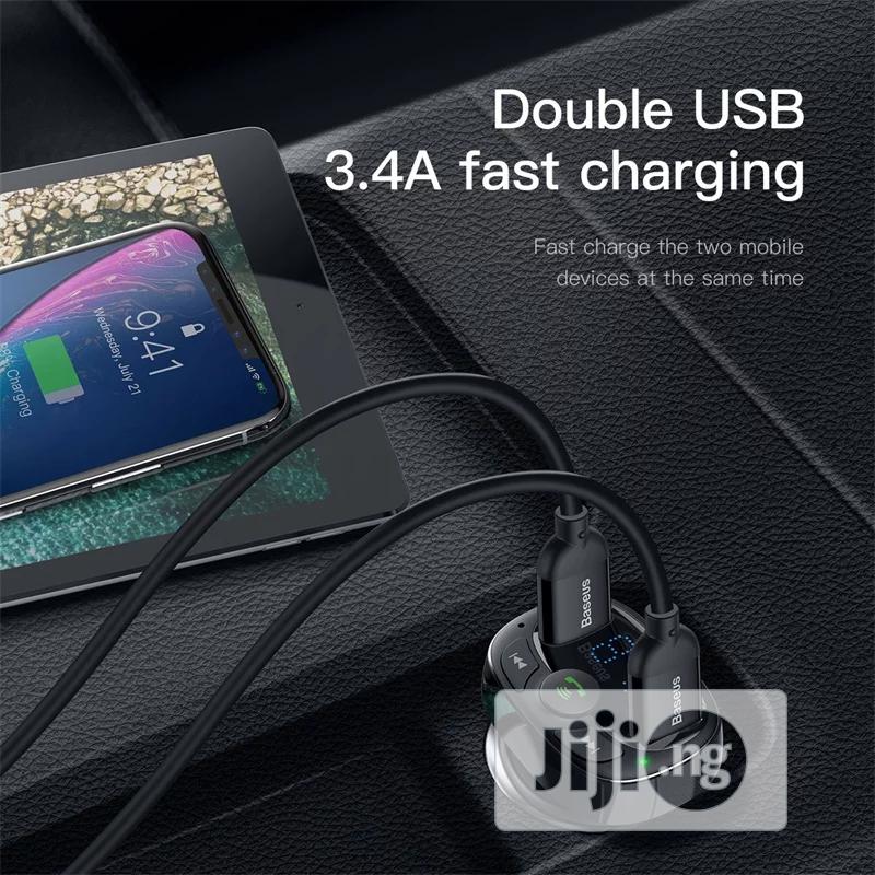 Baseus FM Transmitter Aux Modulator Wireless Bluetooth