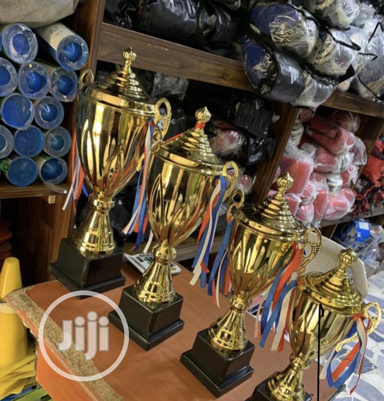 A Set of Gold Trophies