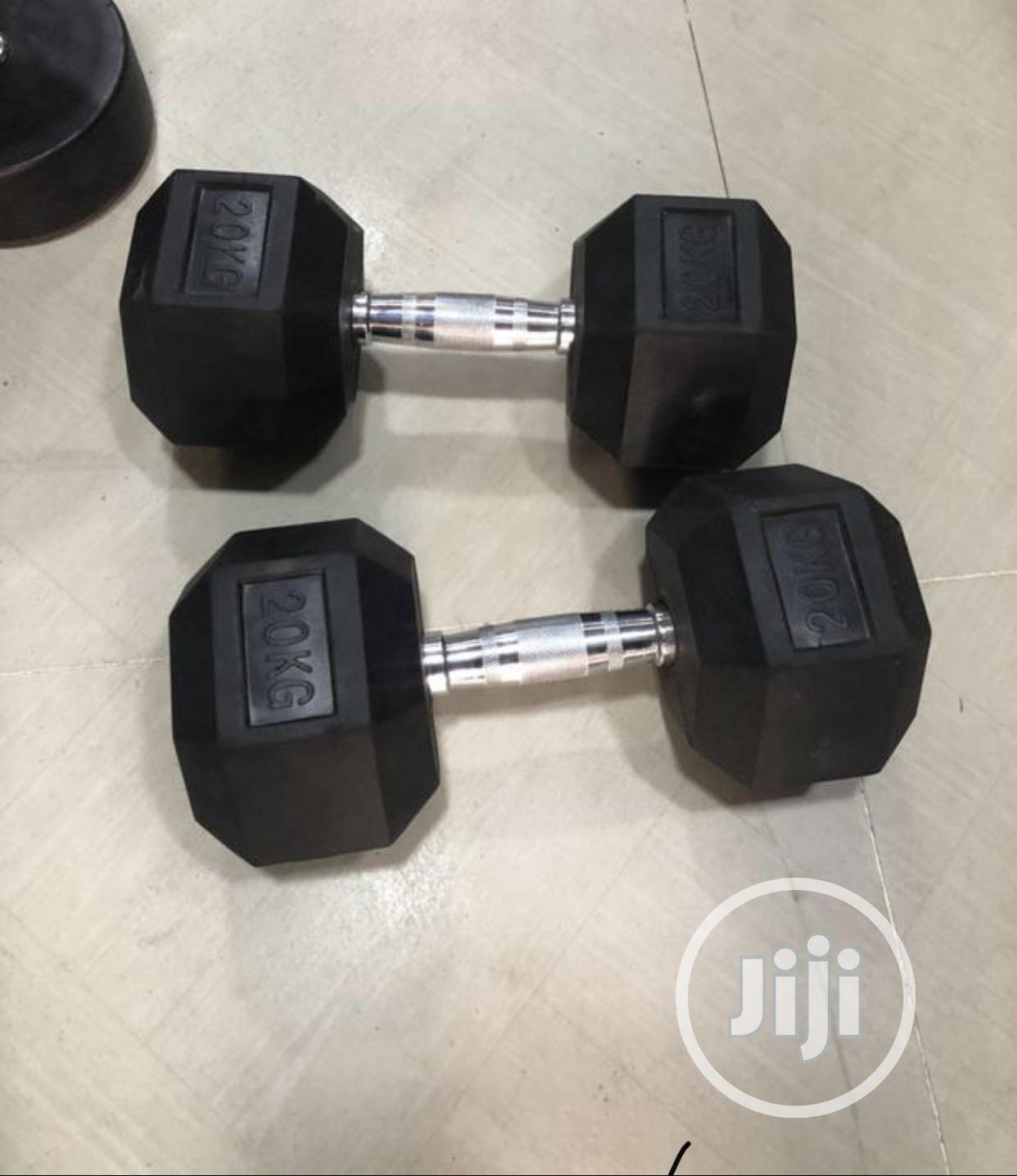 20kg Hex Dumbell