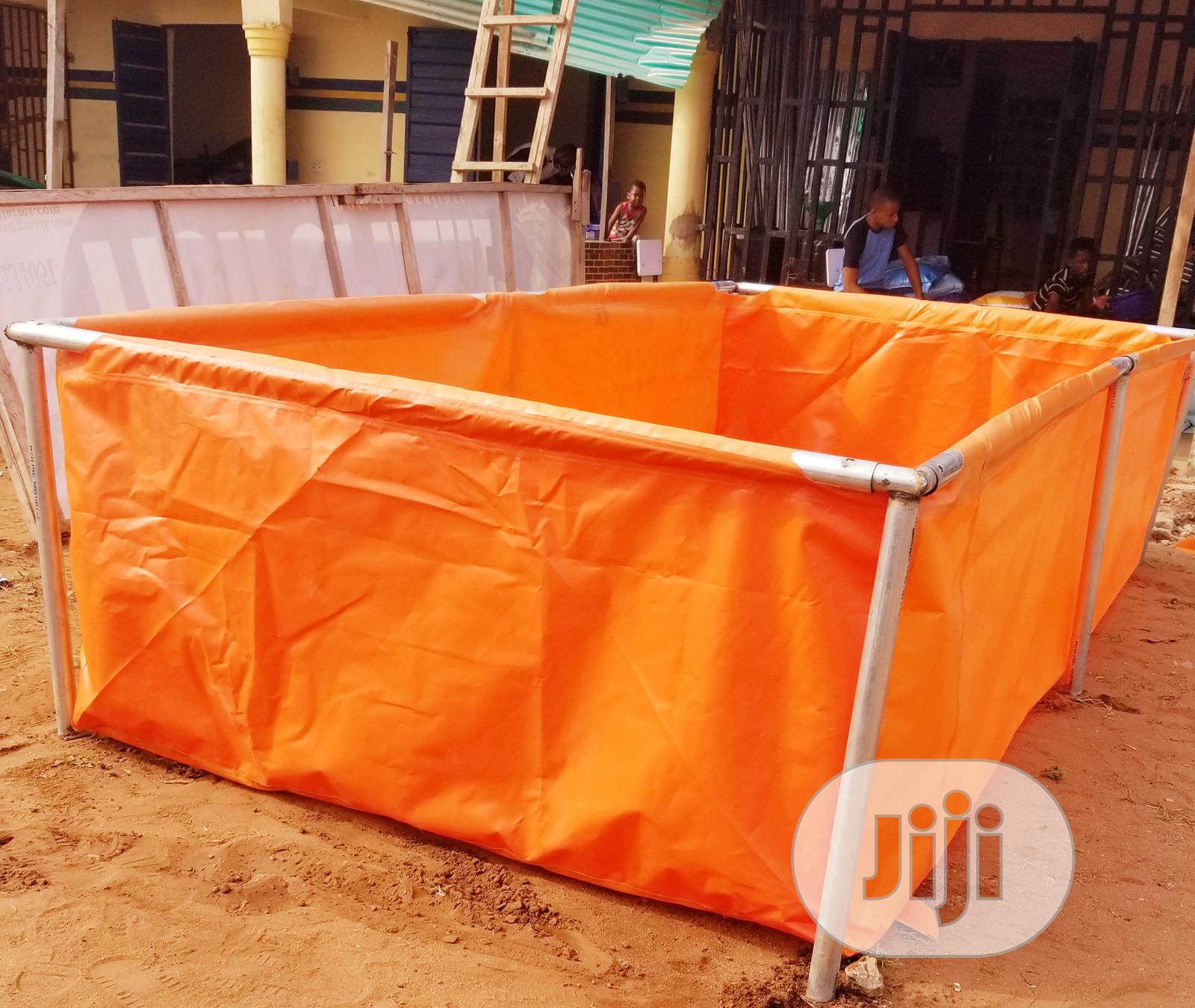 Well Built Tarpaulin Fish Pond
