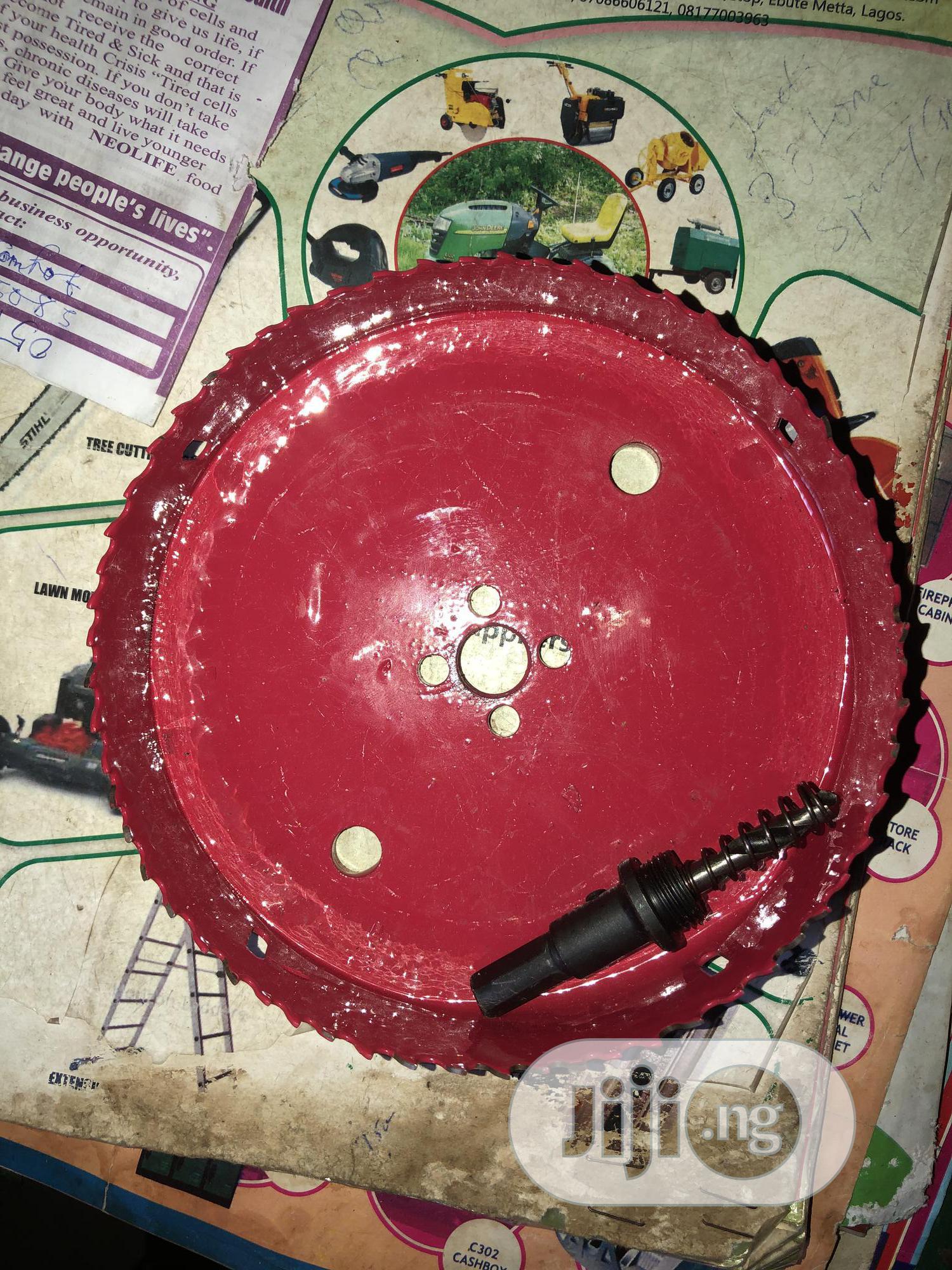 Original 200mm Hole Saw With Man Drill