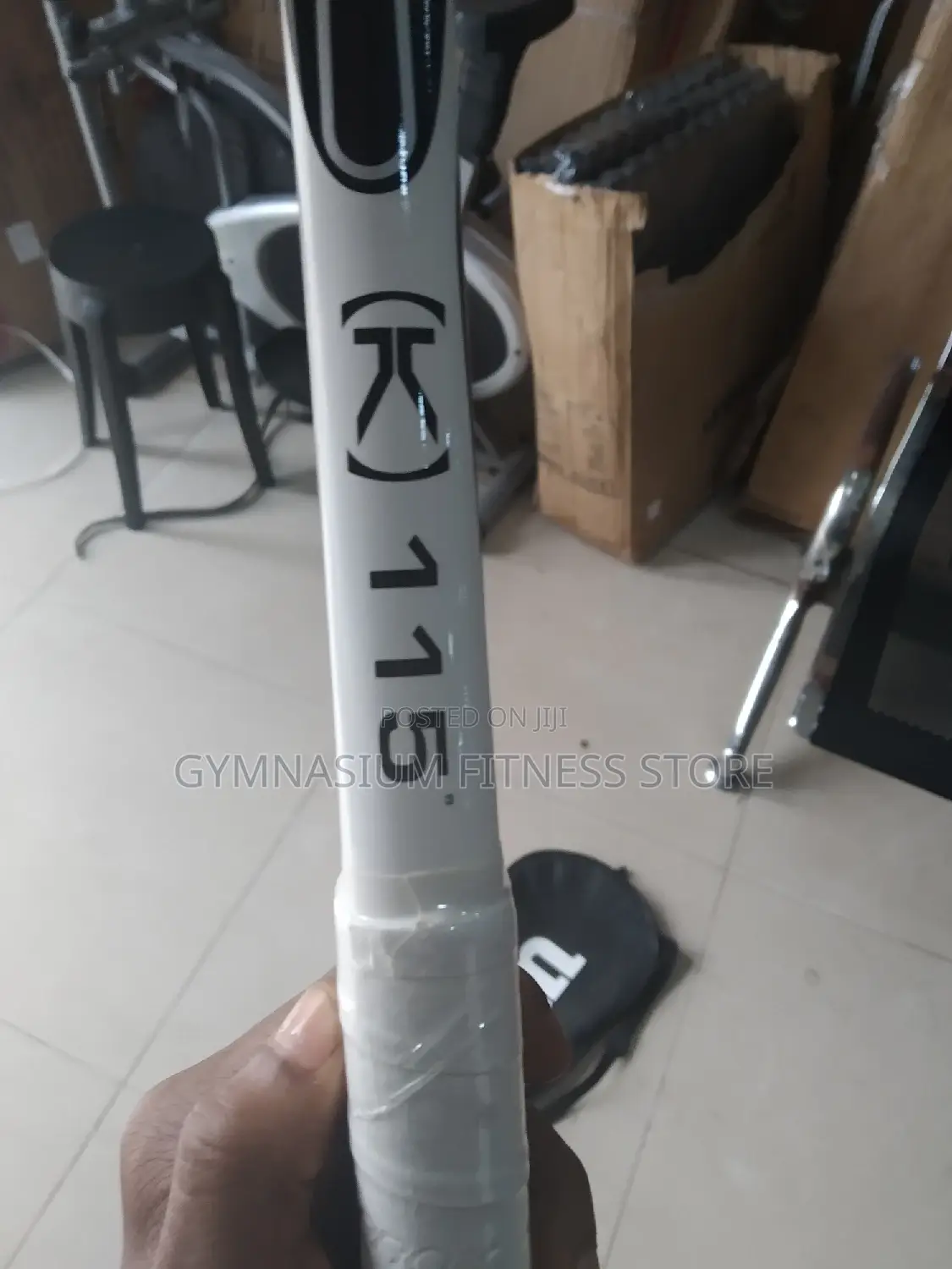 New Wilson Squash Racket White