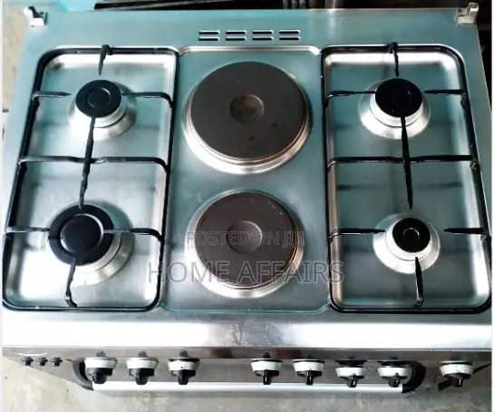 Big 6 Burner Gas Cooker +Oven Grill [Pay on Delivery]