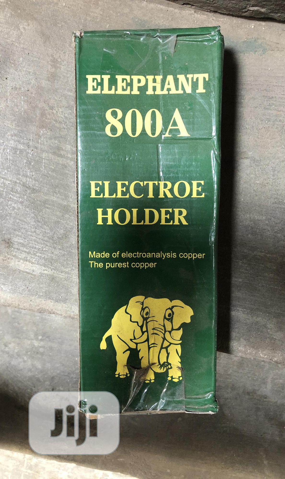 Elephant Electrode Holder 800A Copper Made
