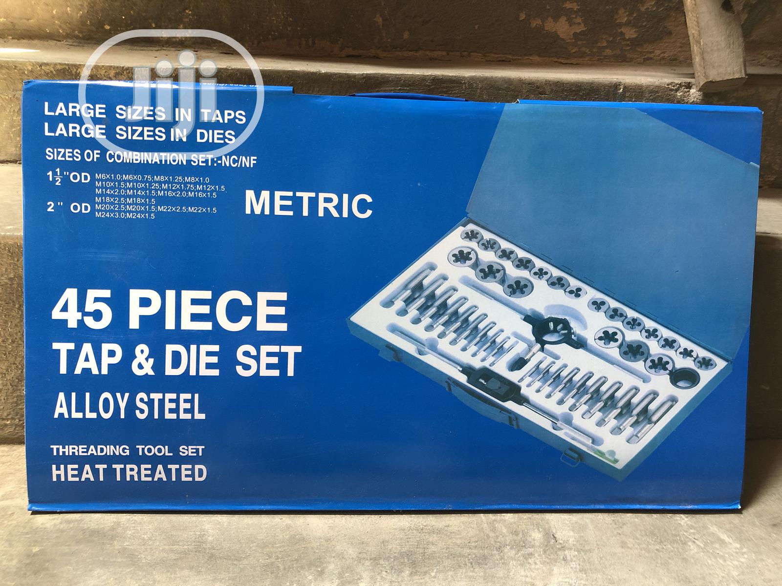 45pcs Tap and Die Set Metric