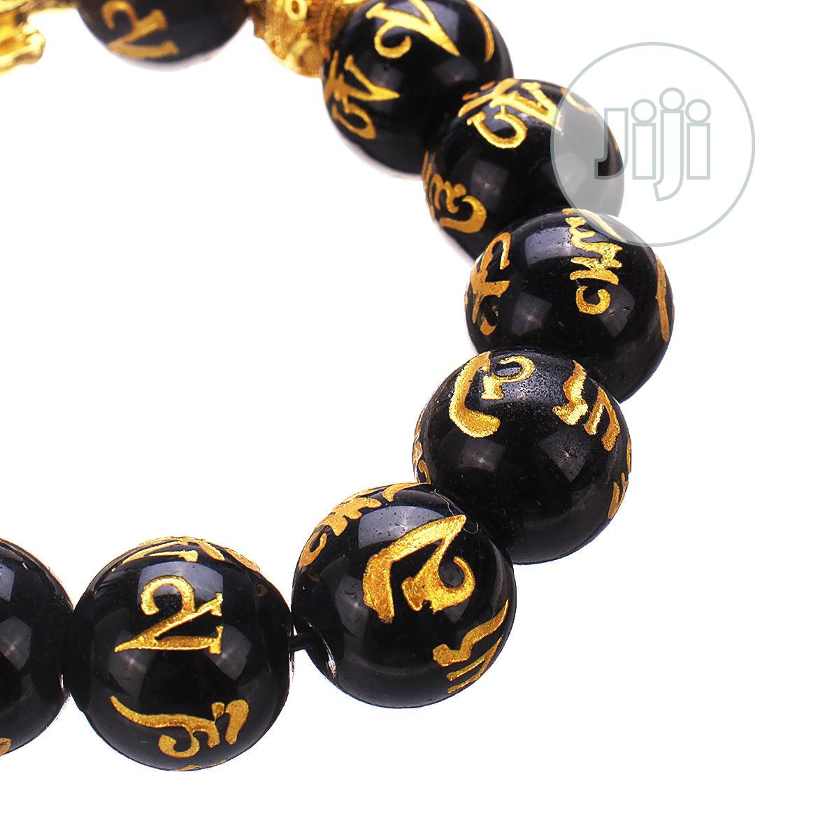 Feng Shui Black Obsidian Wealth Bracelet