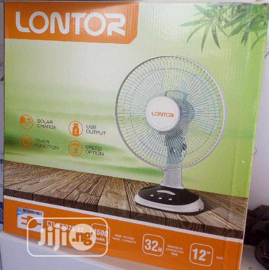 Lontor Recheagable Table Fan