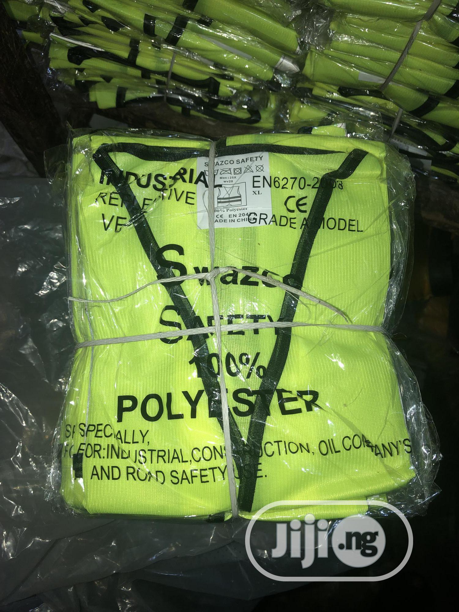 Reflective Jacket Lemon Orange Color