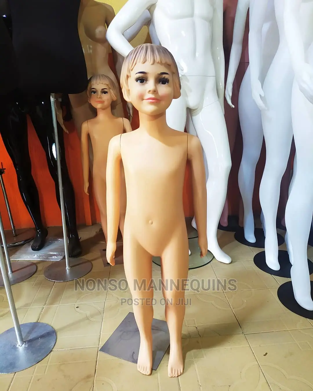 Plastic Unisex Baby Mannequins