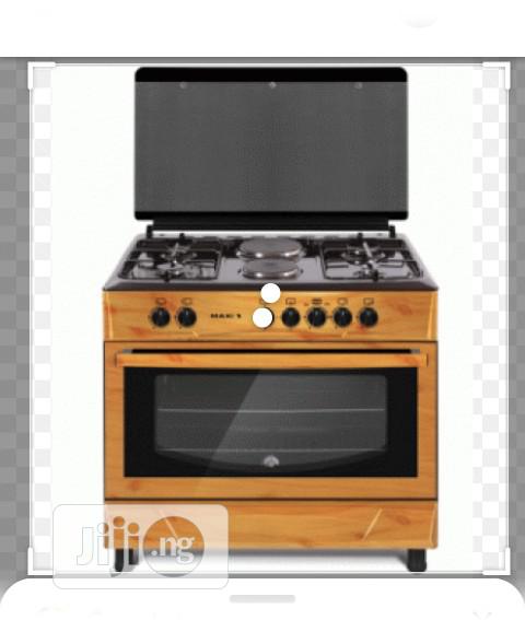 Maxi Gas Cooker 60*90(4+2) Wood