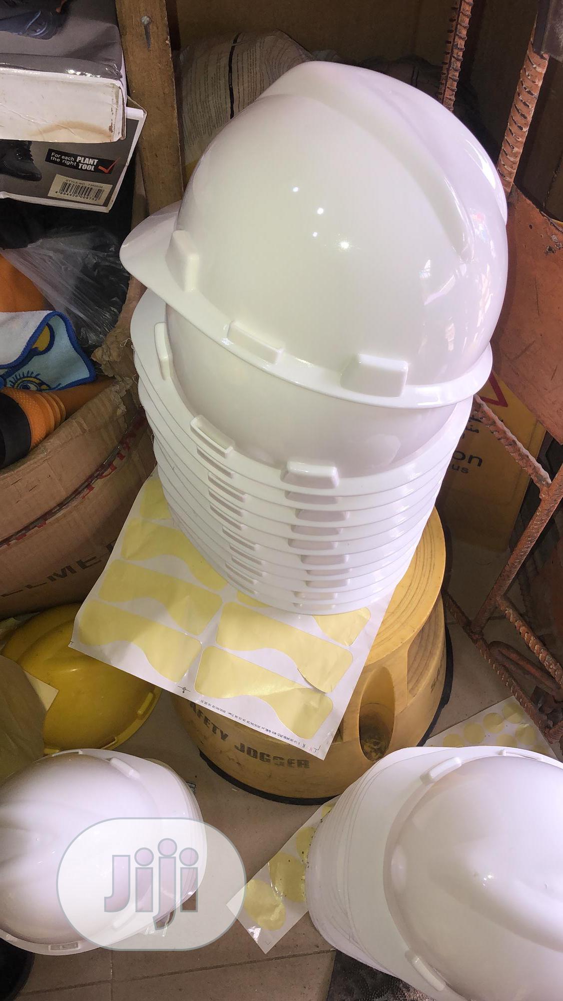 Hard Hat/ Safety Helmet With Jaw Guide Available In Colors
