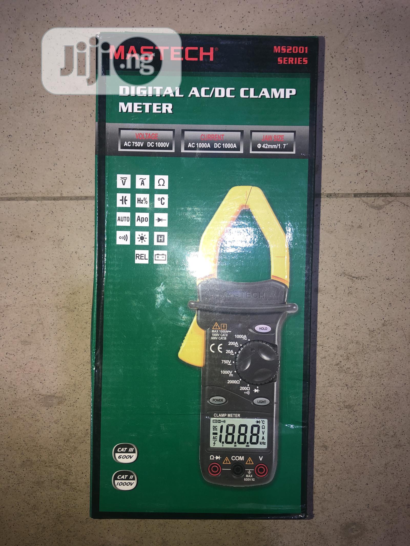 Mastech Digital Ac/Dc Clamp Meter Professional Tool