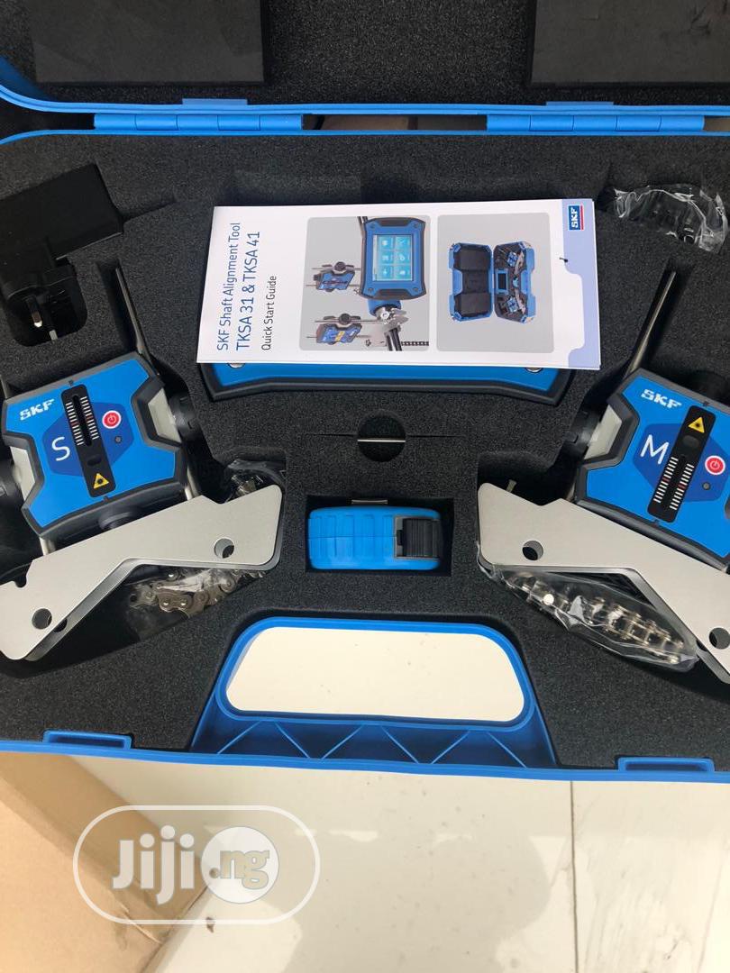TKSA 41 Laser Shaft Alignment System Case And Contents