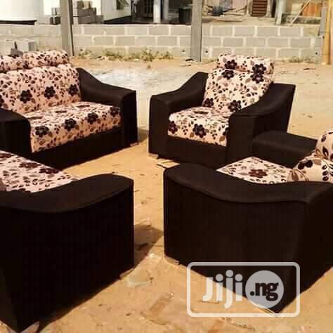 Executive 7 Seater Leather Living Room Chair