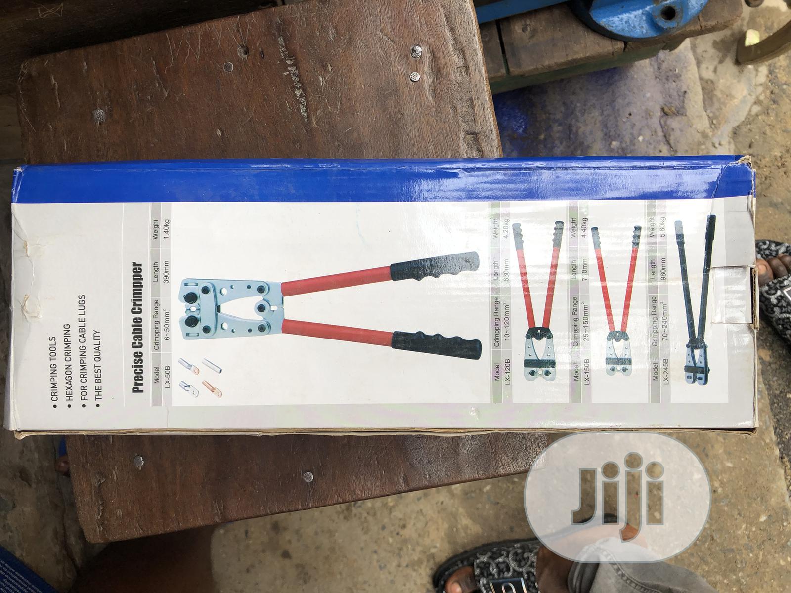 Precise Cable Crimpper/ Cable Lock 6mm to 50mm