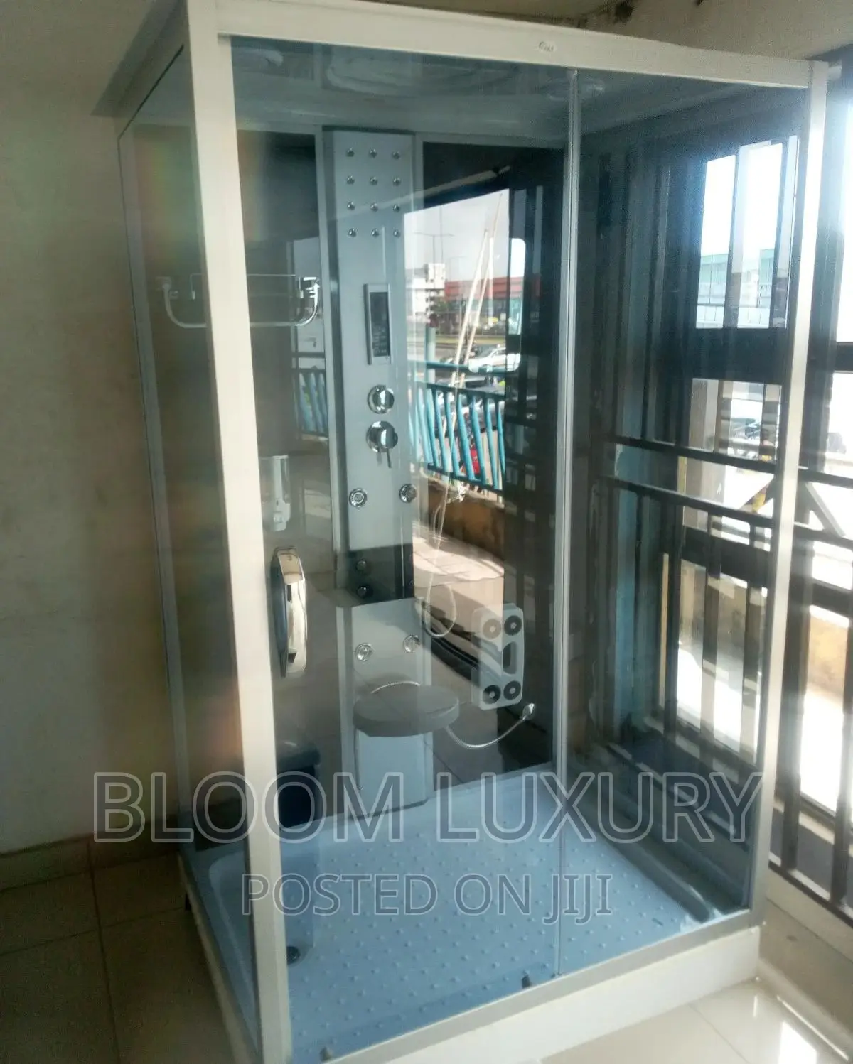 Steam Shower Enclosure 120×90cm