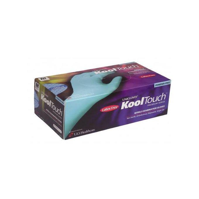 Unigloves Kool Touch Nitrile Gloves [S M L Xl]