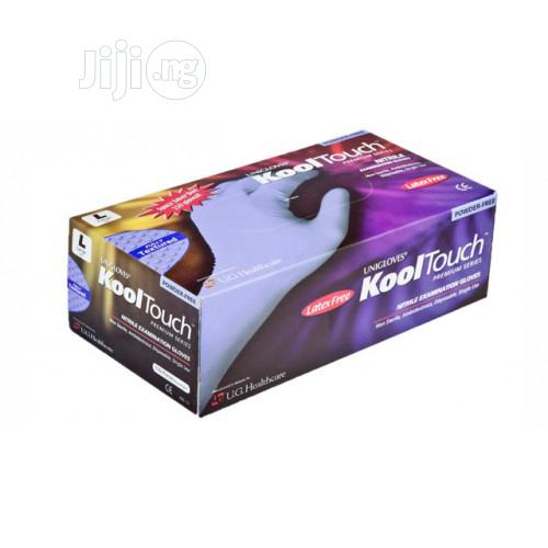 Unigloves Kool Touch Nitrile Gloves [S M L Xl]