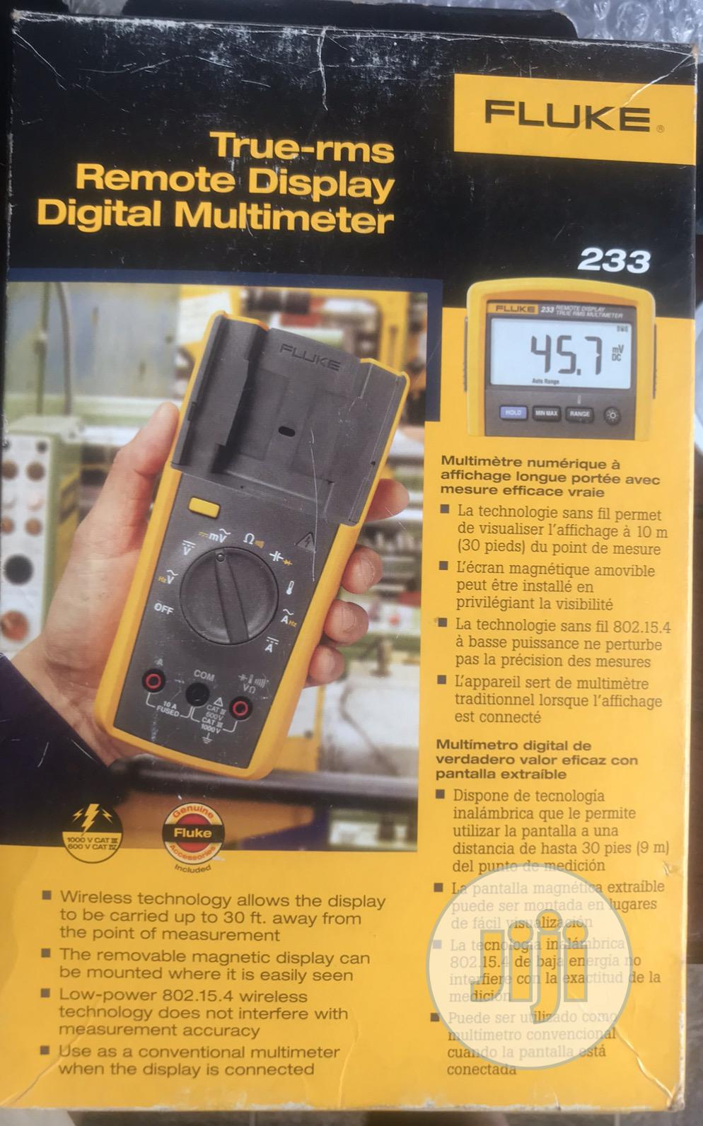 Digital Remote Display Multimeter, Fluke 233