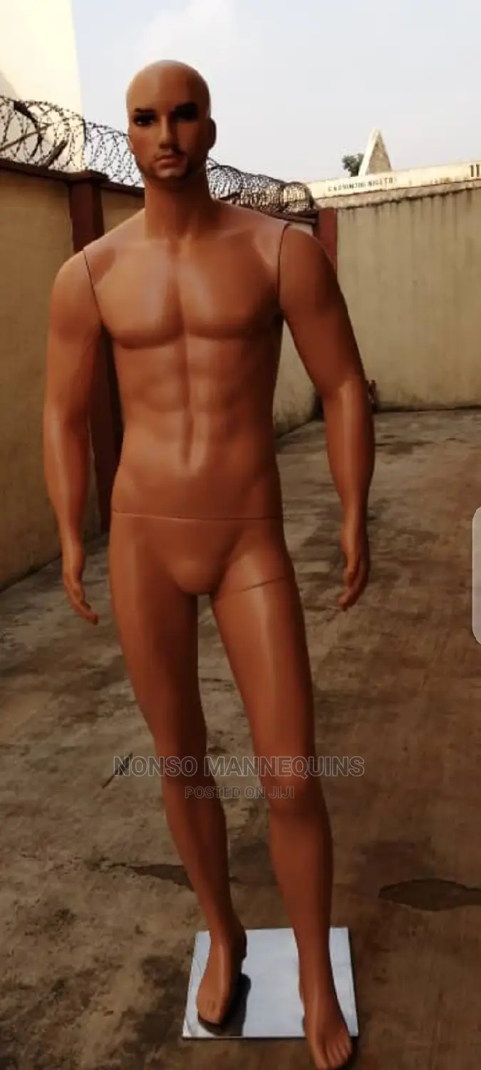 Male Plastic Mannequins Brown
