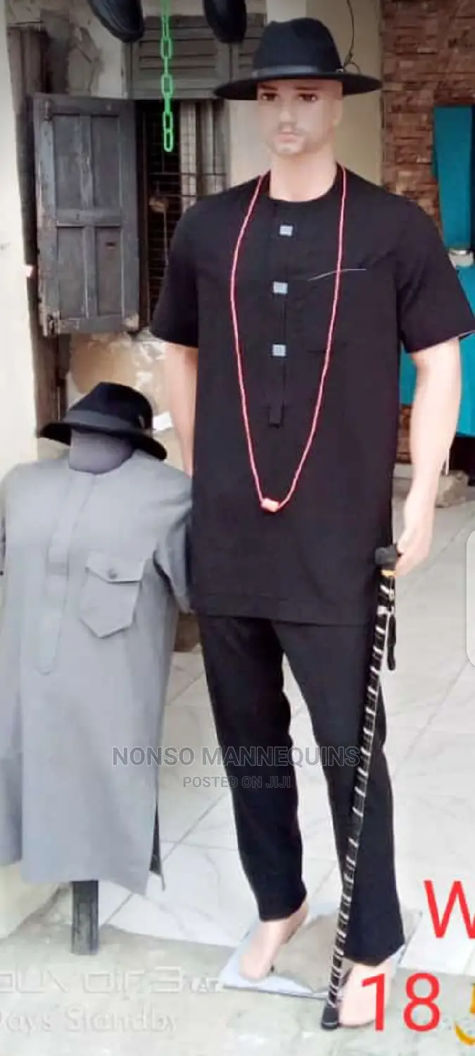 Male Plastic Mannequins Brown