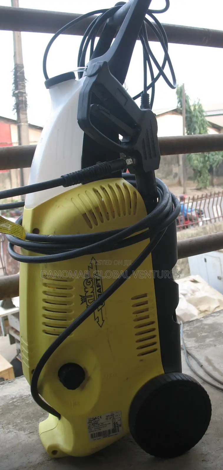 Kingkraft Pressure Washer (Almost New Wit Inbuilt Soap Tank)