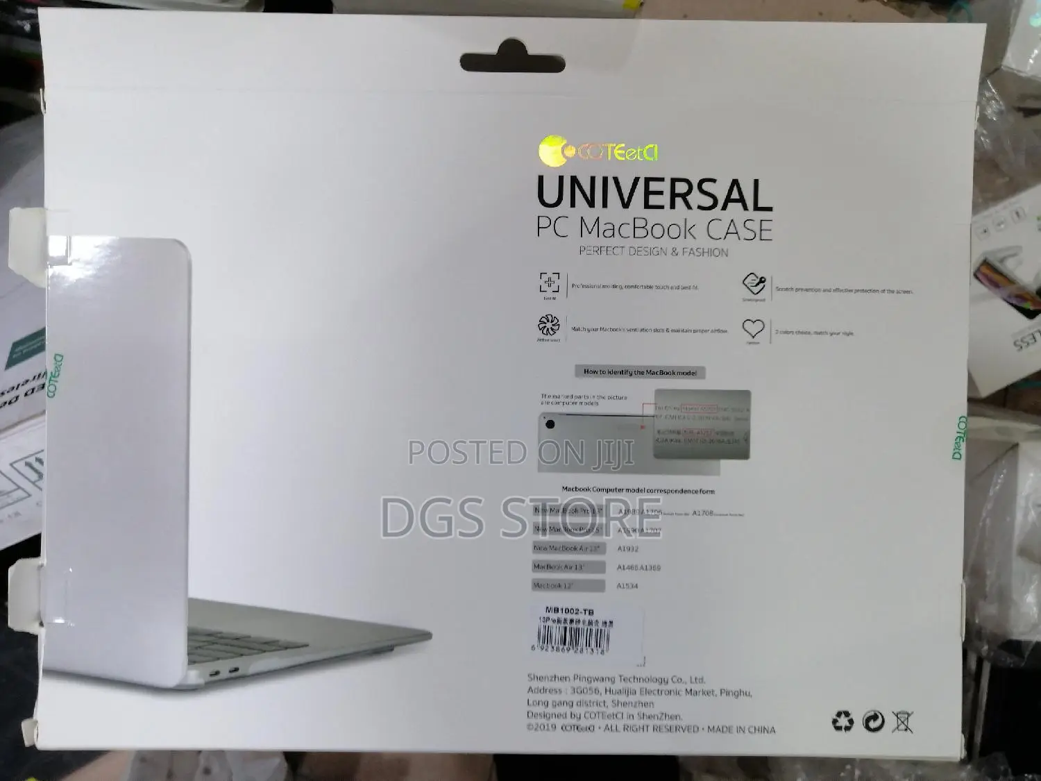 Coteetd Universal Pc Macbook Case 13 Inches