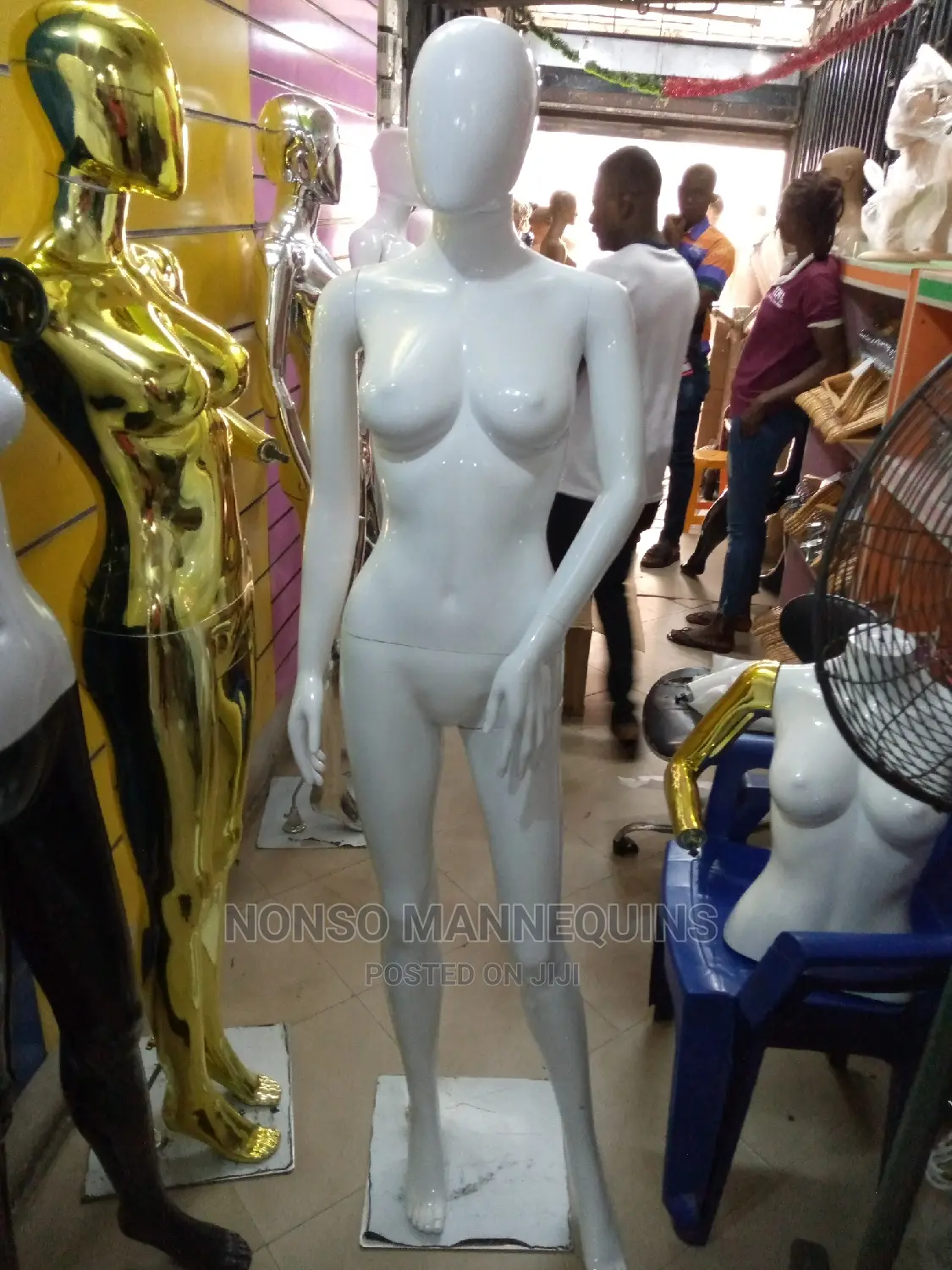 Glossy Female White