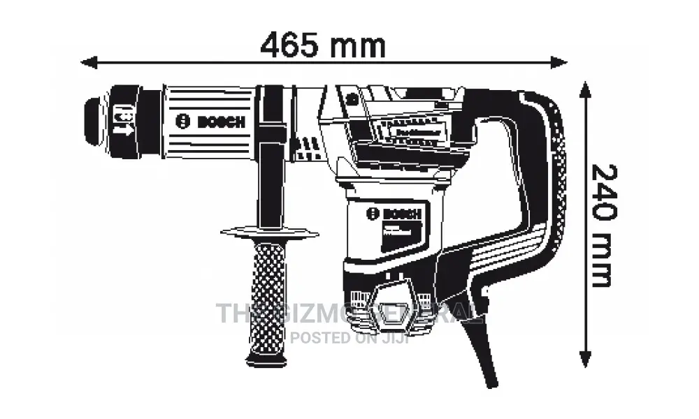 Demolition Hammer With SDS-Max | GSH 5 Professional Bosch