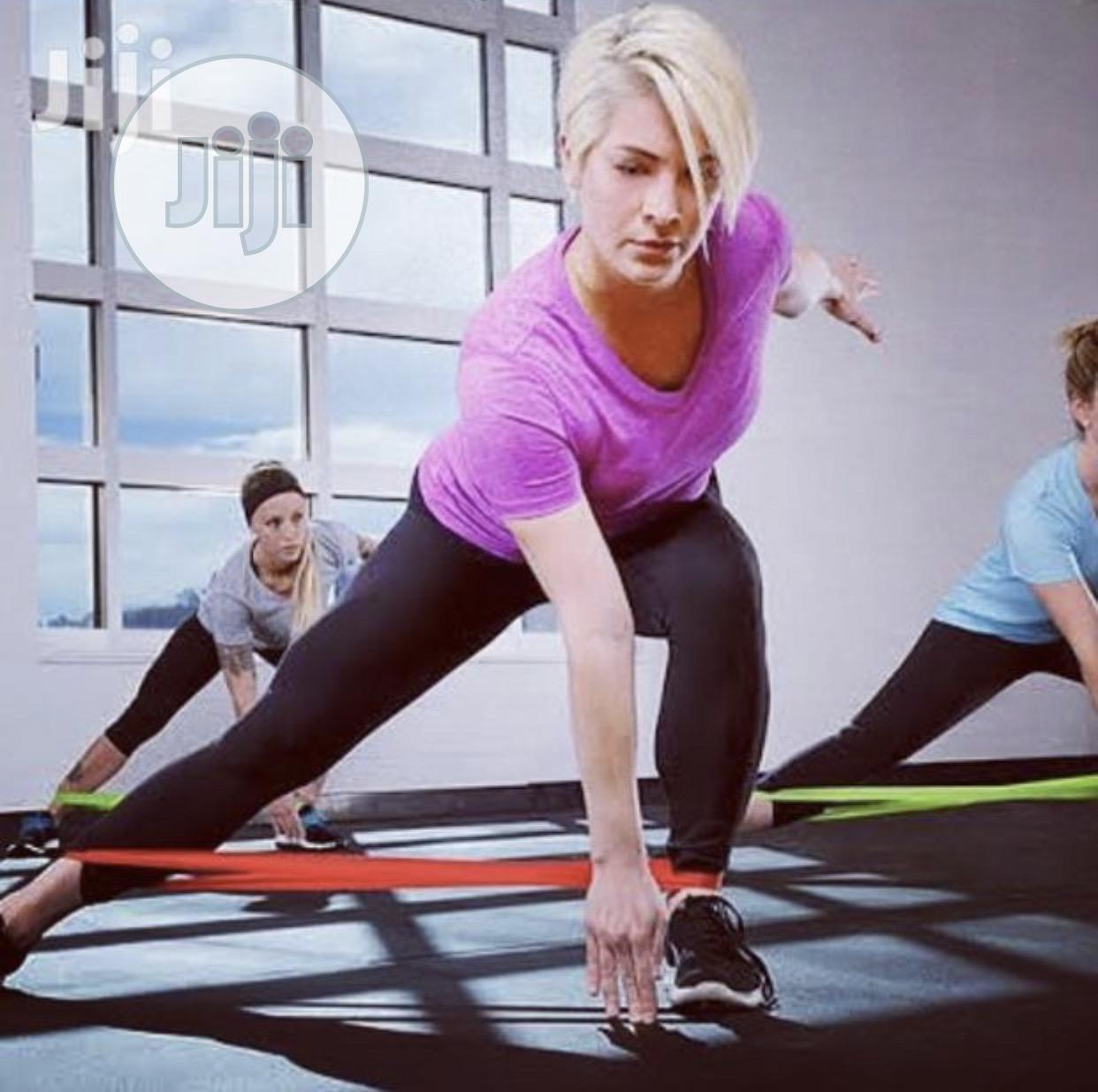 Power Band for Aerobics{ Six Pcs}